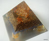 HHG orgone pyramid, flower of life and citrine - Lightstones Orgone , orgonite, EMF protection, orgone pendants, orgone devices, energy jewelry