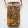 Golden Harmonizer, rectangle, emerald-lapis lazuli - Lightstones Orgone , orgonite, EMF protection, orgone pendants, orgone devices, energy jewelry