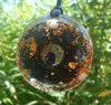 Orgone pendant, saphire, pearls and shungite. - Lightstones Orgone , orgonite, EMF protection, orgone pendants, orgone devices, energy jewelry