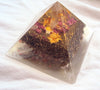 HHG Orgone Pyramid, cascading density of metals