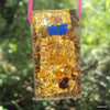 Chakra Harmonizer, Rectangular, pink flower of life