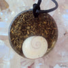 Golden Spiral Orgone Pendant, lapis and malachite - Lightstones Orgone , orgonite, EMF protection, orgone pendants, orgone devices, energy jewelry