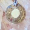 Personal Protection Orgone Pendant with ametyst and rose quartz