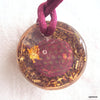 Lightdrop Orgone Pendant, rose quartz, lapis and peridot - Lightstones Orgone , orgonite, EMF protection, orgone pendants, orgone devices, energy jewelry