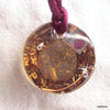Lightdrop Orgone Pendant, ametyst, rose quartz and peridot - Lightstones Orgone , orgonite, EMF protection, orgone pendants, orgone devices, energy jewelry