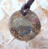 Lightdrop Orgone Pendant, lapis lazuli, peridot, and opal