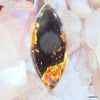 Golden harmonizer, vesica pisces with shungite, emerald-rose quartz - Lightstones Orgone , orgonite, EMF protection, orgone pendants, orgone devices, energy jewelry