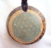 Golden Spiral Orgone Pendant