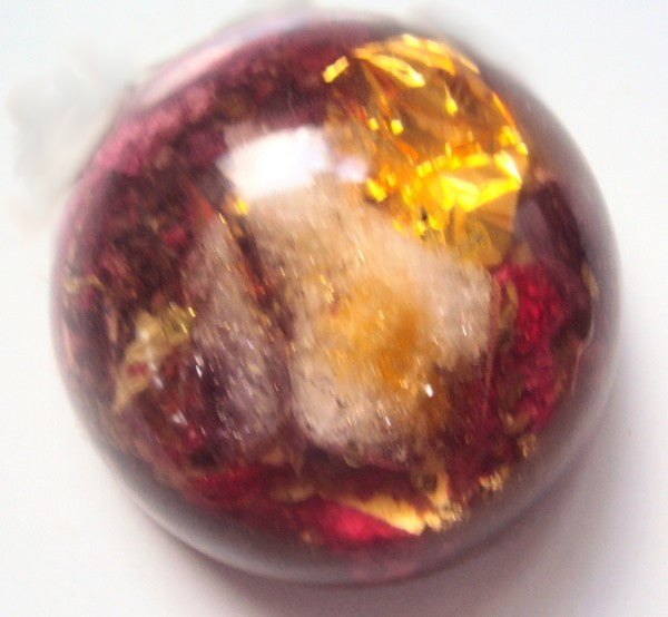 HHG Magic Dome, citrine-rosequartz-ametyst - Lightstones Orgone , orgonite, EMF protection, orgone pendants, orgone devices, energy jewelry