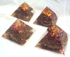 4 HHG Orgone Pyramids, Four Guardians - Lightstones Orgone , orgonite, EMF protection, orgone pendants, orgone devices, energy jewelry