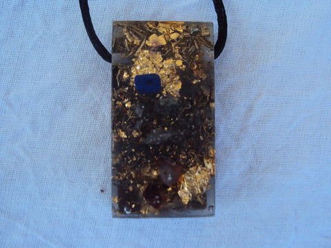 Chakra Harmonizer with shungite mix, Rectangular