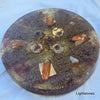 Large Orgone Charging Plate with shungite, ametyst and citrine. - Lightstones Orgone , orgonite, EMF protection, orgone pendants, orgone devices, energy jewelry