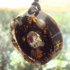 Orgone pendant, ruby and shungite. - Lightstones Orgone , orgonite, EMF protection, orgone pendants, orgone devices, energy jewelry