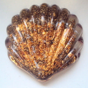 Custom orgone Seashell